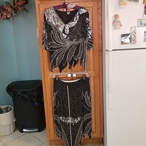 Skirt/blouse set